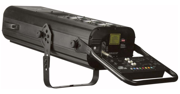 Scheinwerfer Verfolger mit Farbmischpult 1200W